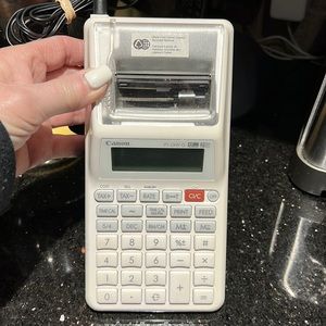 CANON ELECTRIC CALCULATOR PRINTER